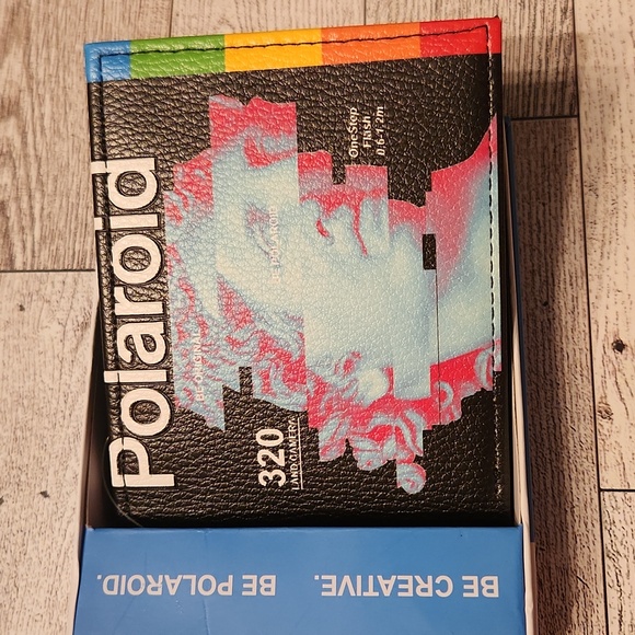 NWT ❗️  Polaroid be original black men's bifold wallet - Picture 1 of 11